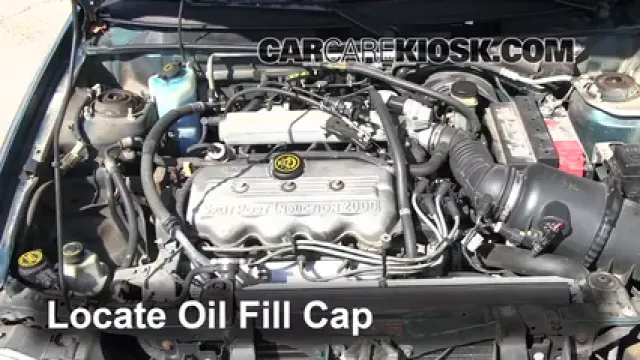 1997 Mercury Tracer LS 2.0L 4 Cyl. Sedan Aceite Agregar aceite